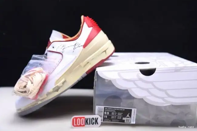Rep Husky Retro Jordan DJ4375-106 White Red 2 SP Low Off-White 0510